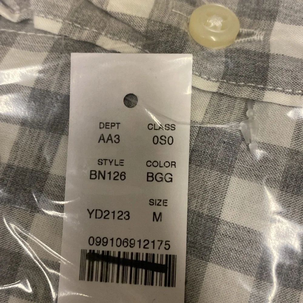 J Crew Secret Wash cotton poplin shirt BN126